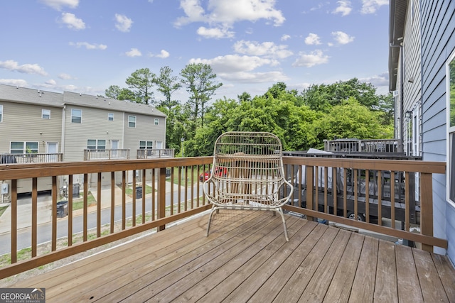 1004 Bayrose Cir, East Point, GA 30344 - view of deck
