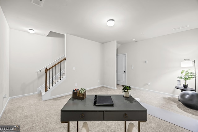 1004 Bayrose Cir, East Point, GA 30344 - carpeted office with baseboards