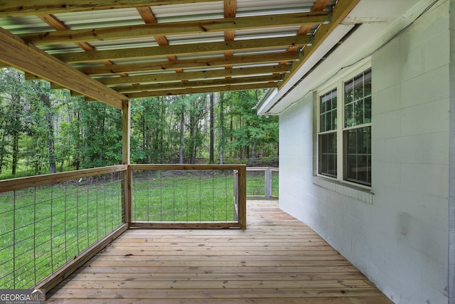 1469 Tabernacle Church Rd, Lincolnton, GA 30817 - wooden terrace featuring a lawn