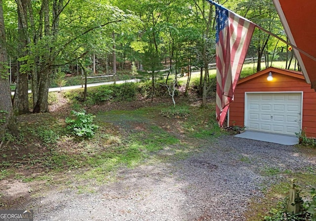 780 Watson Gap Rd, Mineral Bluff, GA 30559 - garage with driveway