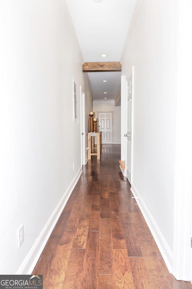 996 Palmetto Ave SW, Atlanta, GA 30314 - hallway featuring baseboards and wood finished floors