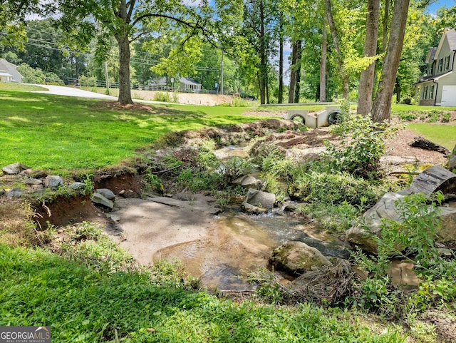 9701 Davis St, Braselton, GA 30517 - view of green lawn with view of scattered trees
