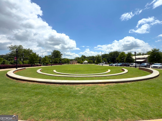 9701 Davis St, Braselton, GA 30517 - view of property's community with a yard