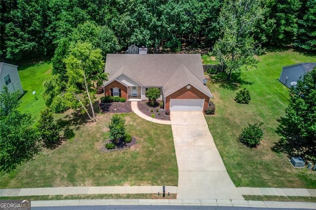 738 Baskins, Winder, GA 30680 - view from above of property