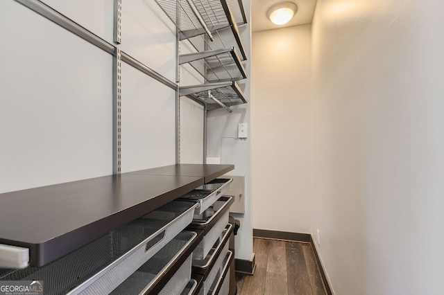 1195 Milton Ter Unit 5204, Atlanta, GA 30315 - spacious closet with wood finished floors