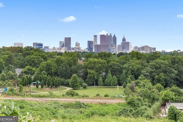 1195 Milton Ter Unit 5204, Atlanta, GA 30315 - view of city skyline featuring a tree filled landscape