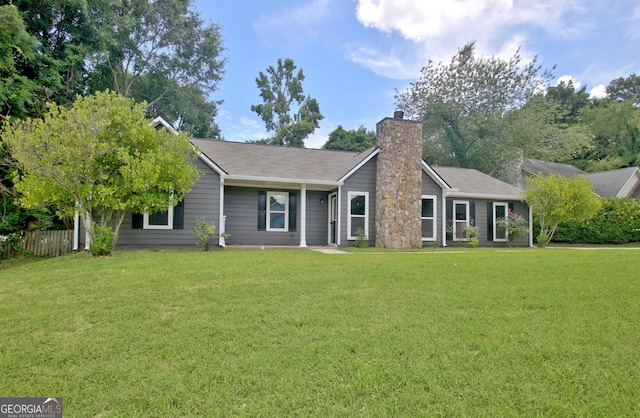 110 Chesterfield Ct, Fayetteville, GA 30214 - single story home featuring a chimney
