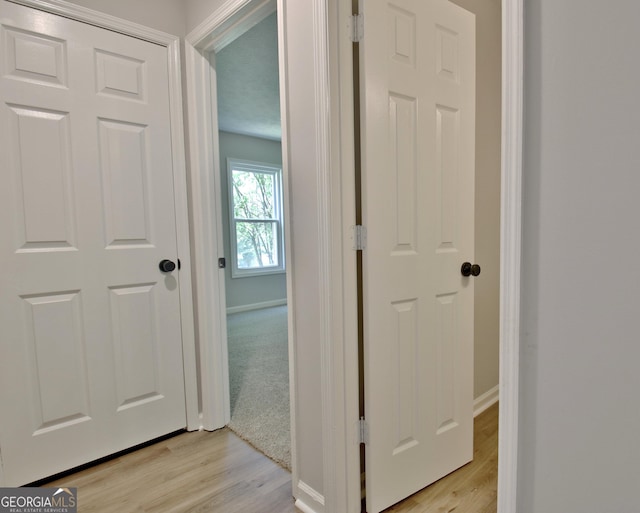 110 Chesterfield Ct, Fayetteville, GA 30214 - hallway featuring light wood-style flooring