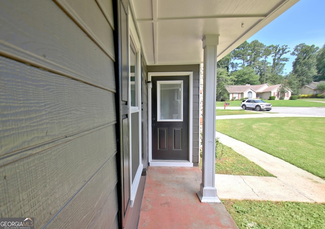 110 Chesterfield Ct, Fayetteville, GA 30214 - entrance to property featuring a lawn