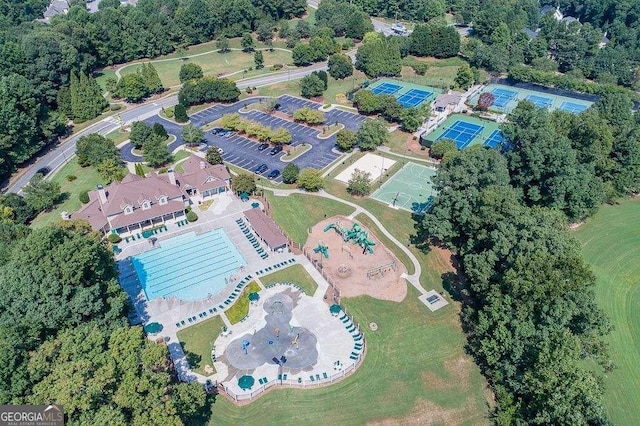 2230 Cambridge Hill Ct, Dacula, GA 30019 - aerial view of property and surrounding area
