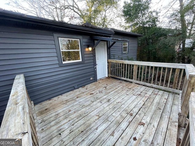 535 Walnut St, Hapeville, GA 30354 - view of deck