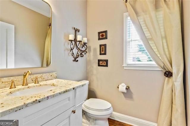 121 Fairway Overlook, Woodstock, GA 30188 - bathroom featuring toilet and vanity