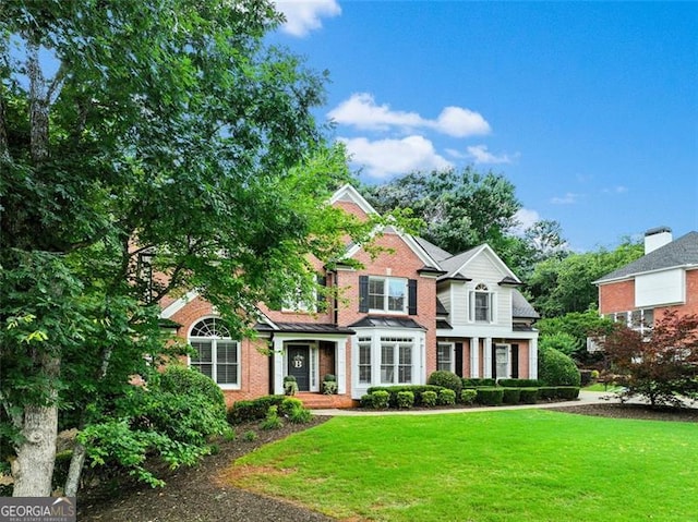 121 Fairway Overlook, Woodstock, GA 30188 - traditional home with a front yard