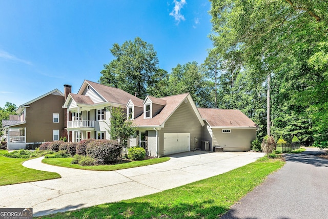115 Edgewater Way, Peachtree City, GA 30269 - view of front of home with an attached garage, concrete driveway, and brick siding