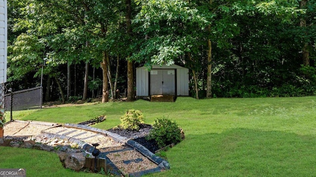 221 Timber Ridge Dr, Clarkesville, GA 30523 - view of yard with a storage shed