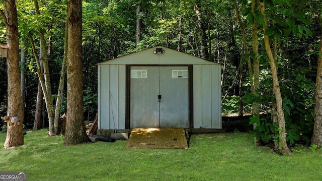 221 Timber Ridge Dr, Clarkesville, GA 30523 - view of shed