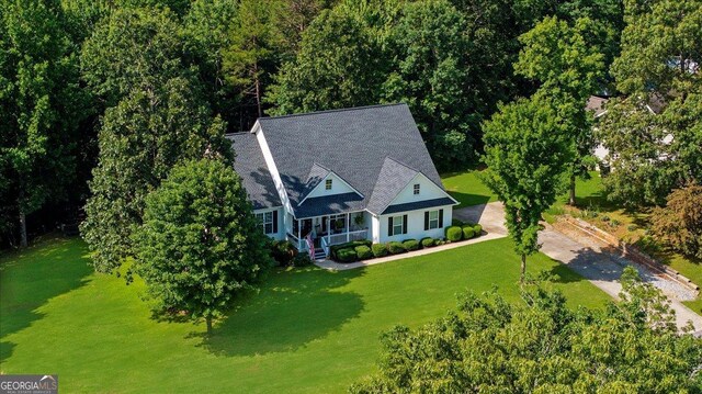 221 Timber Ridge Dr, Clarkesville, GA 30523 - aerial view of property and surrounding area