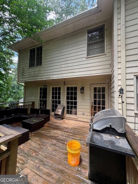 974 Bloomfield Dr, Lawrenceville, GA 30044 - deck with grilling area