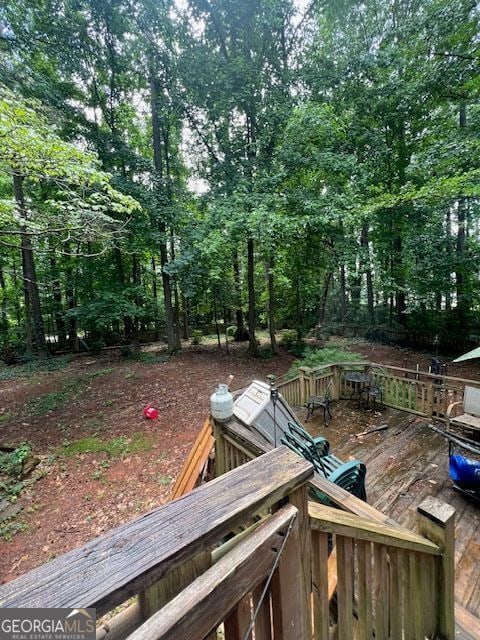 974 Bloomfield Dr, Lawrenceville, GA 30044 - view of wooden terrace