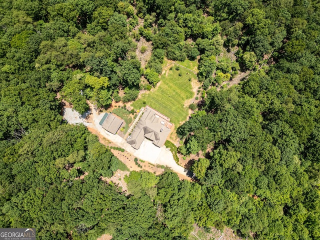 865 Laurel Ridge Rd, Cleveland, GA 30528 - drone / aerial view of a heavily wooded area