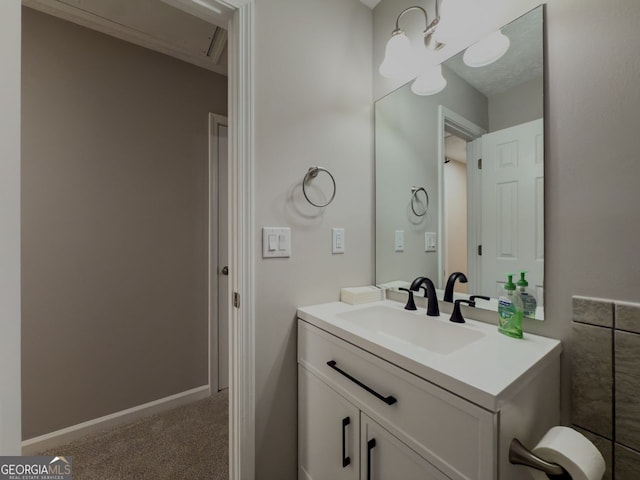 1904 Watercrest Cir, Lawrenceville, GA 30043 - bathroom featuring vanity