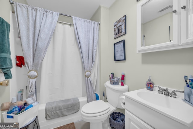 116 Rickman St, Toccoa, GA 30577 - bathroom featuring vanity and shower / tub combo