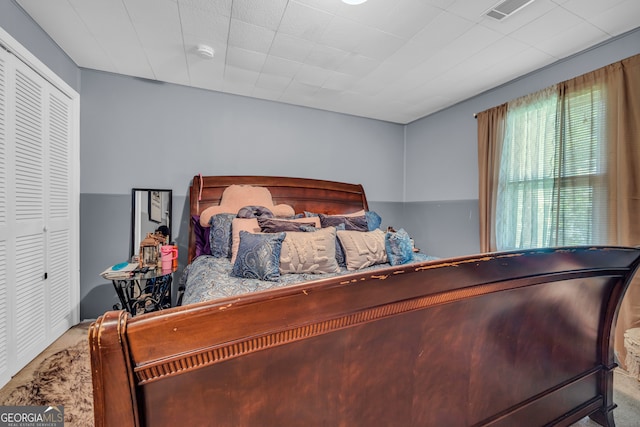 116 Rickman St, Toccoa, GA 30577 - bedroom with carpet and a closet