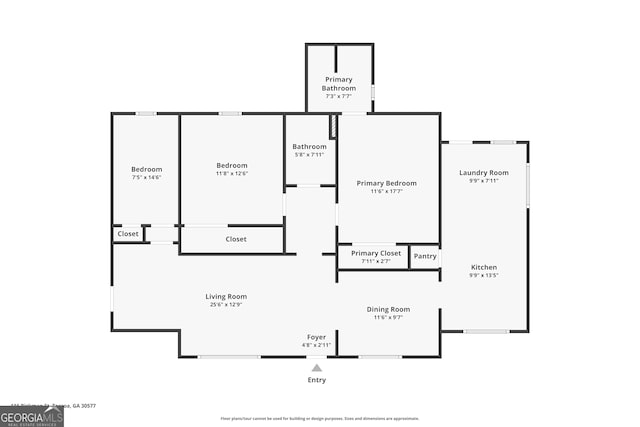 116 Rickman St, Toccoa, GA 30577 - view of home floor plan