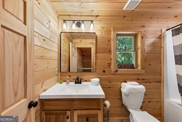 2092 Pleasant Hill Rd NE, Ranger, GA 30734 - bathroom with wooden walls and vanity