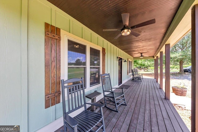 2092 Pleasant Hill Rd NE, Ranger, GA 30734 - porch featuring ceiling fan