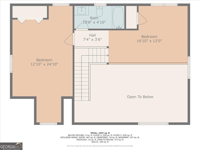 2092 Pleasant Hill Rd NE, Ranger, GA 30734 - view of floor plan / room layout