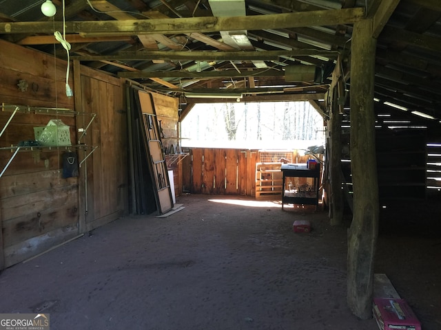4253 Swallows Creek Rd, Hiawassee, GA 30546 - miscellaneous room with wood walls