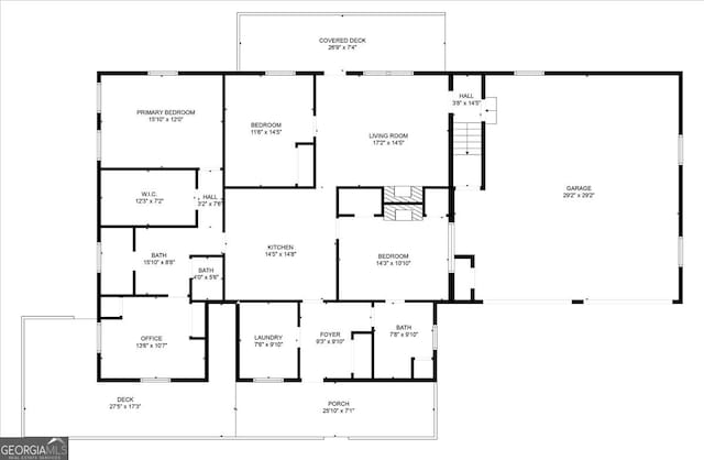 4253 Swallows Creek Rd, Hiawassee, GA 30546 - view of property floor plan
