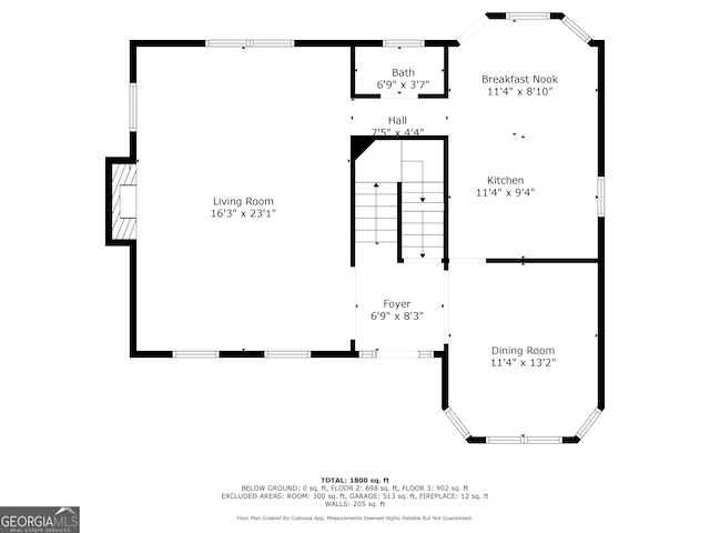 3 Maplelake Dr, Acworth, GA 30101 - view of home floor plan