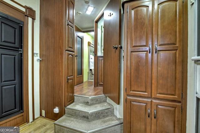 236 31st St Unit C638, Ellijay, GA 30540 - bathroom with wood finished floors and crown molding