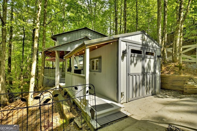 236 31st St Unit C638, Ellijay, GA 30540 - view of shed