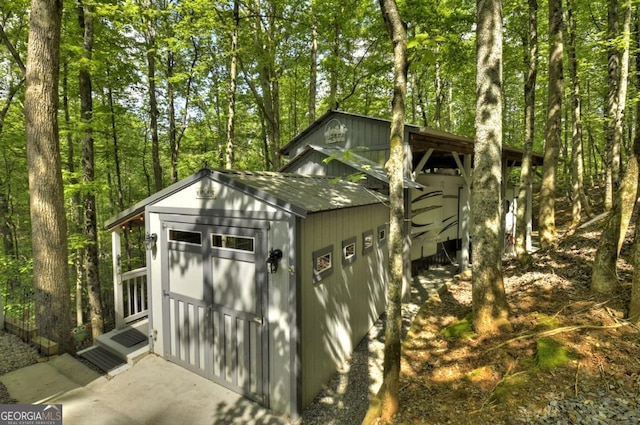 236 31st St Unit C638, Ellijay, GA 30540 - view of shed