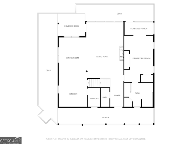115 Wildcat Run, Suches, GA 30572 - view of property floor plan