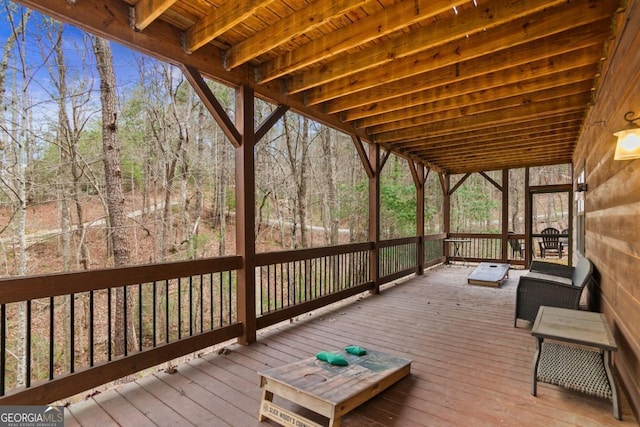 230 Grove Ln Unit 3642, Ellijay, GA 30540 - view of deck