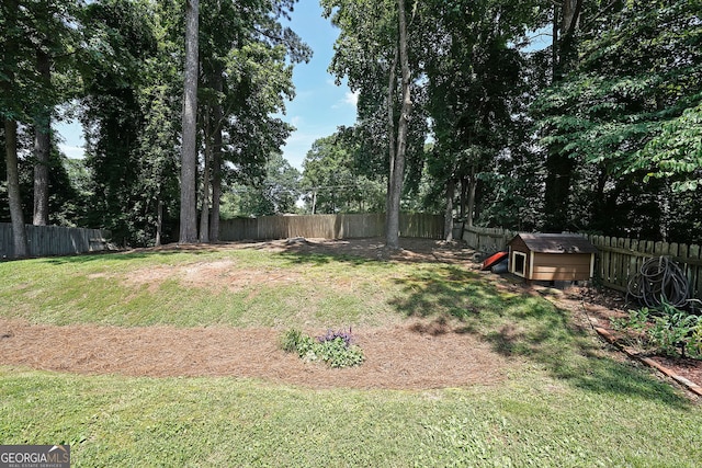 1313 Old Countryside Cir, Stone Mountain, GA 30083 - view of fenced backyard