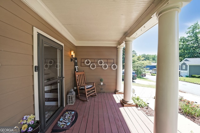 1313 Old Countryside Cir, Stone Mountain, GA 30083 - view of porch