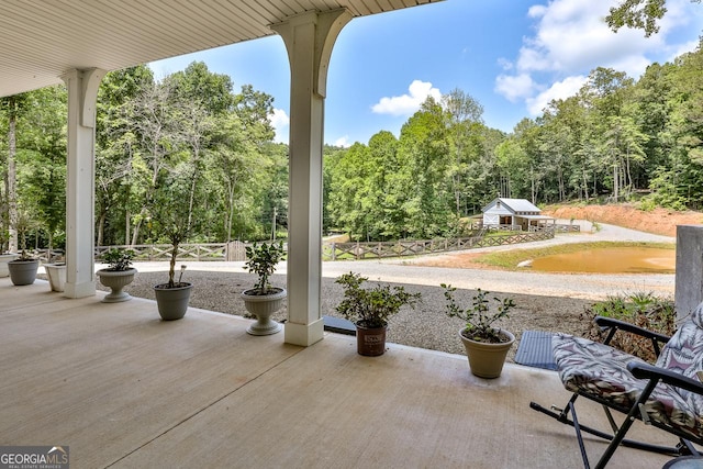 682 Tanglewood Ln, Ellijay, GA 30540 - view of patio