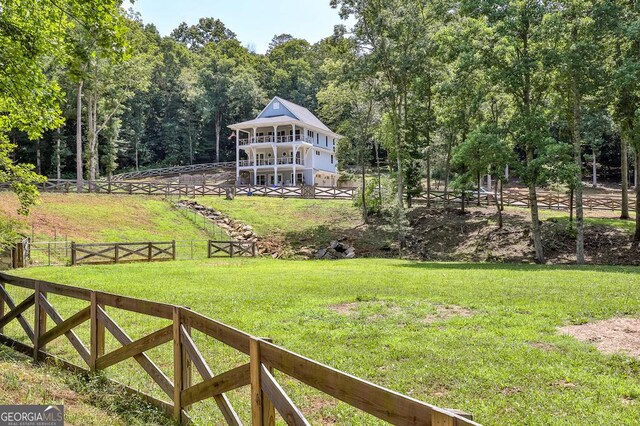 682 Tanglewood Ln, Ellijay, GA 30540 - view of yard featuring a view of trees