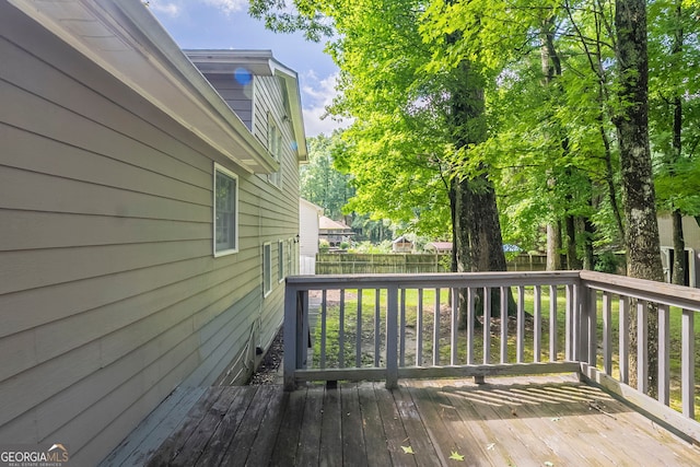 3110 Ashly Cove Ln, Snellville, GA 30078 - wooden deck featuring a fenced backyard