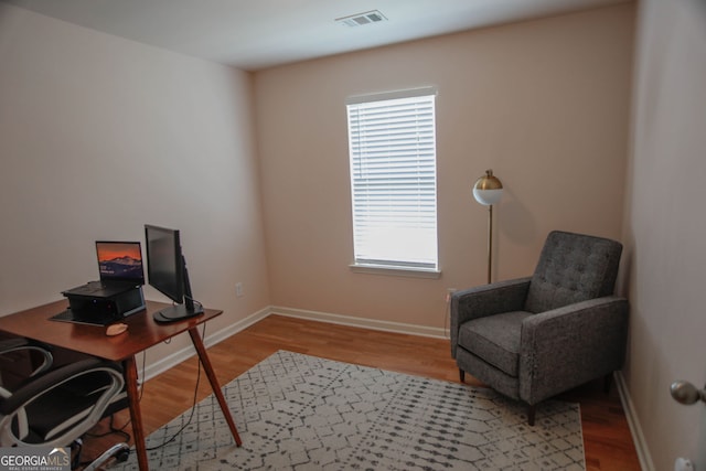 691 Walnut Woods Dr, Braselton, GA 30517 - office featuring light wood-type flooring and baseboards