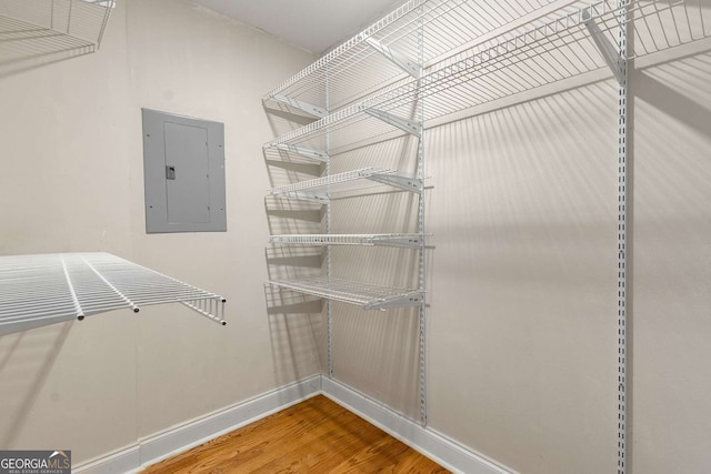 115 Biscayne Dr NW Unit E3, Atlanta, GA 30309 - spacious closet featuring electric panel and wood finished floors