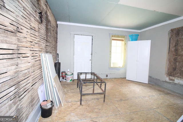 826 W Grenada Ter, Macon, GA 31206 - spare room featuring crown molding