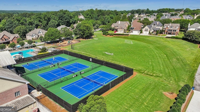 2470 Green Mountain Dr, Braselton, GA 30517 - aerial perspective of suburban area