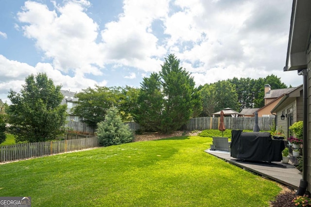 1511 Rocky Knoll Ln, Dacula, GA 30019 - view of fenced backyard