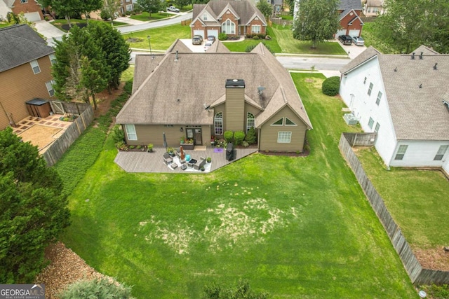 1511 Rocky Knoll Ln, Dacula, GA 30019 - aerial perspective of suburban area
